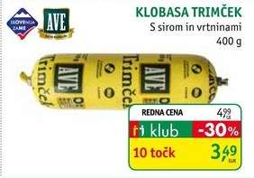 KLOBASA TRIMČEK