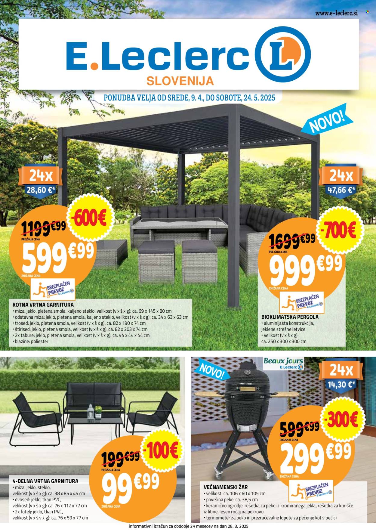 E.Leclerc katalog - 09.04.2025 - 24.05.2025.