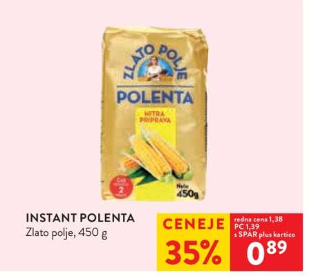 INSTANT POLENTA