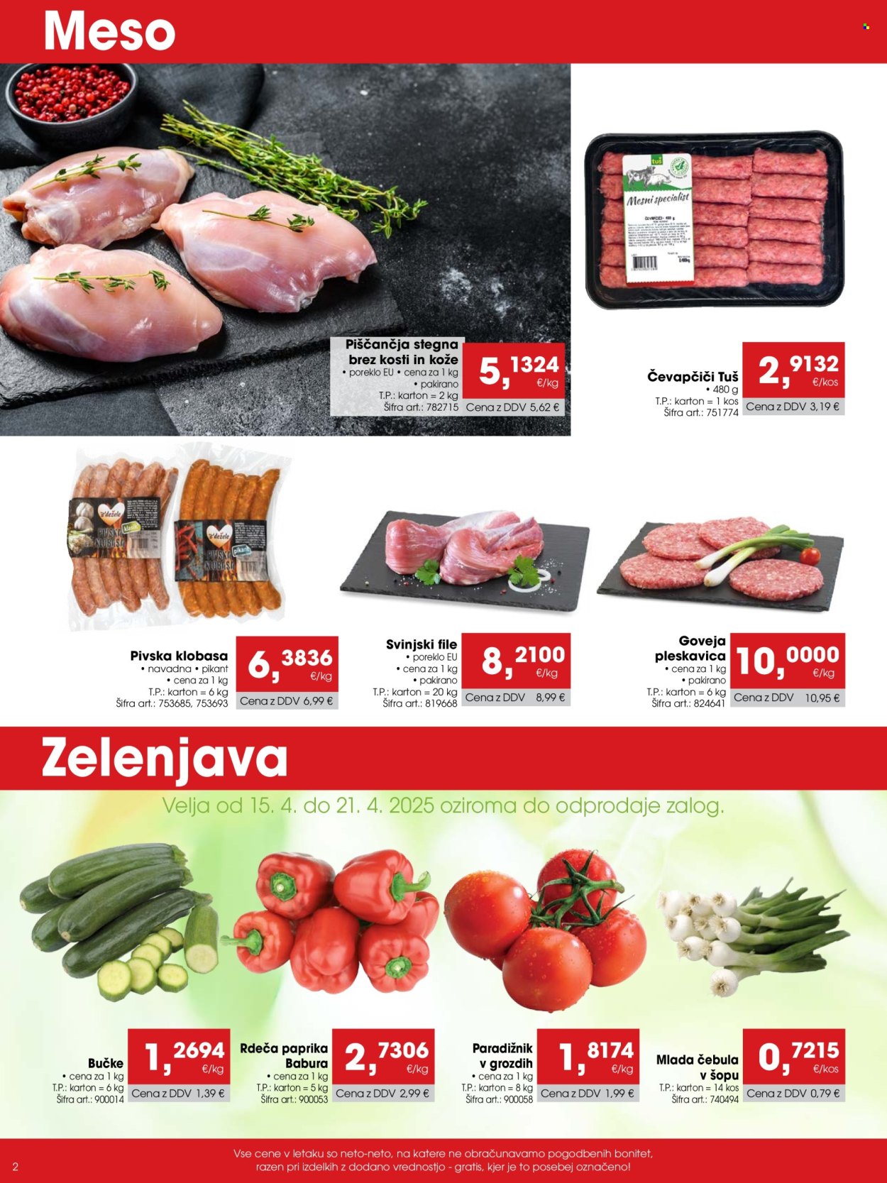 Tuš Cash & Carry katalog - 15.04.2025 - 14.05.2025.