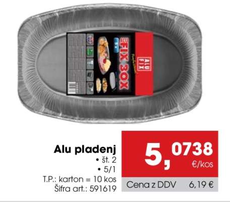 ALU PLADENJ