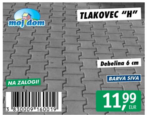 Tlakovec 'H'