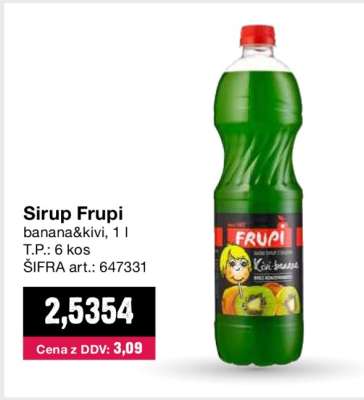 SIRUP FRUPI