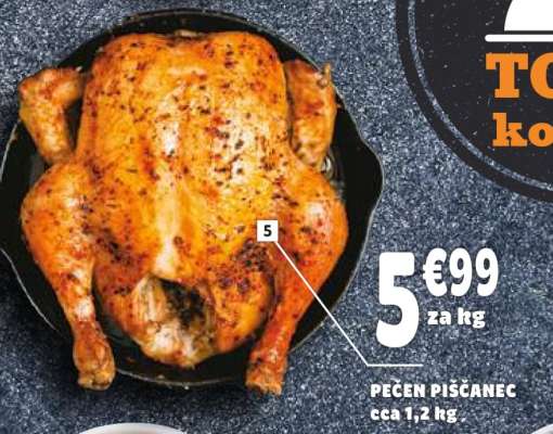 Pečen piščanec