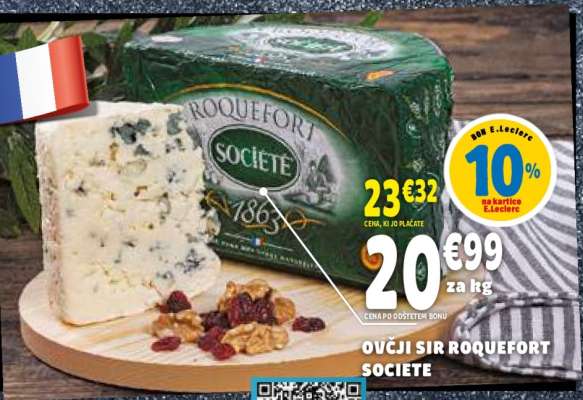 OVČJI SIR ROQUEFORT SOCIETE
