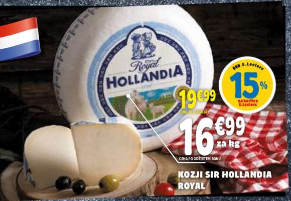 Kozji sir Hollandia Royal