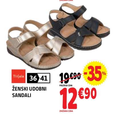 ŽENSKI UDOBNI SANDALI