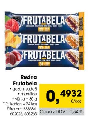 Rezina Frutabela