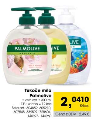 TEKOČE MILO PALMOLIVE