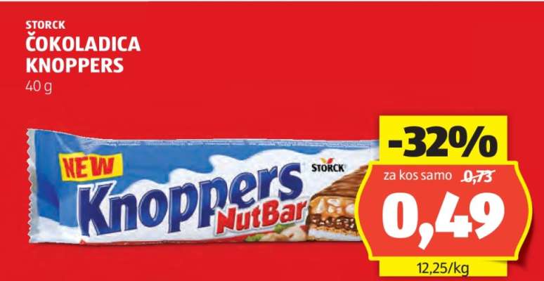 Čokoladica Knoppers