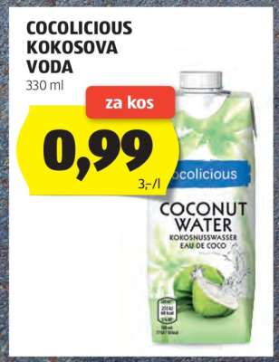 Cocolicious Kokosová voda