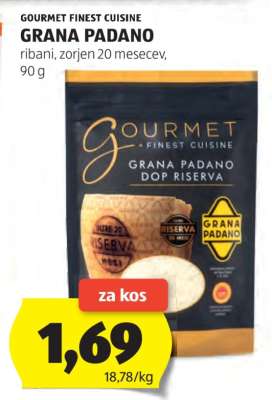 GOURMET FINEST CUISINE GRANA PADANO