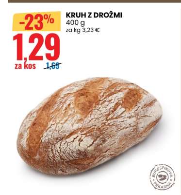 KRUH Z DROŽMI