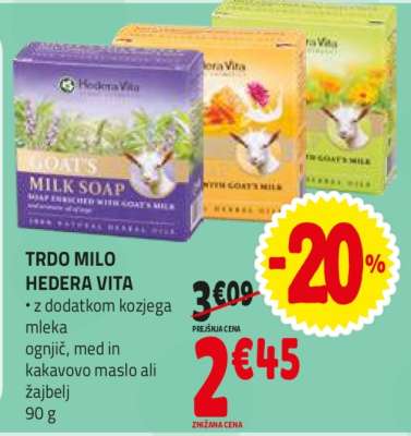 TRDO MILO HEDERA VITA