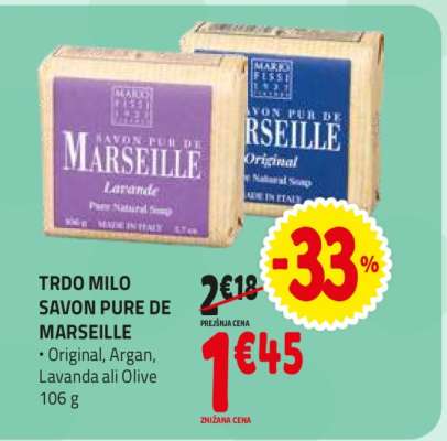 TRDO MILO SAVON PURE DE MARSEILLE