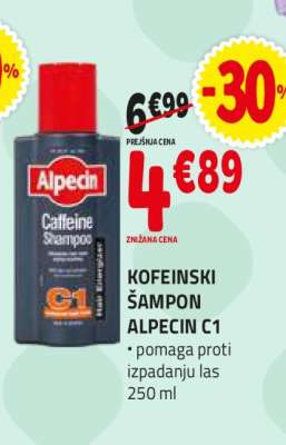 KOFEINSKI ŠAMPON ALPECIN C1