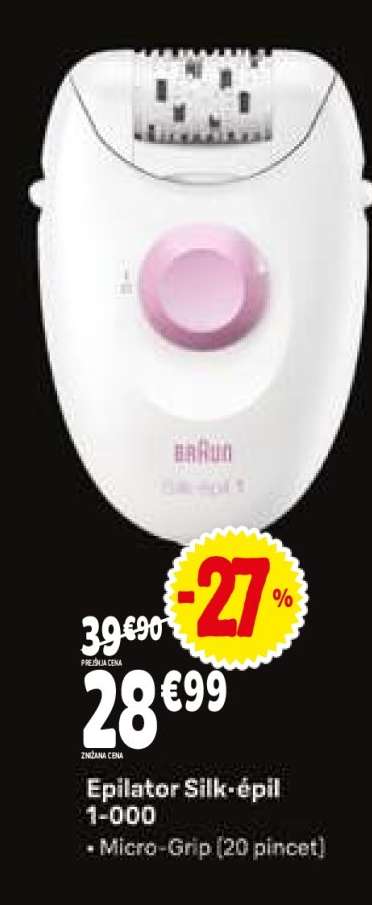 Epilator Silk-épil 1-000