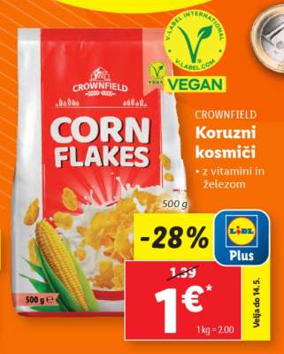 CROWNFIELD Koruzni kosmiči