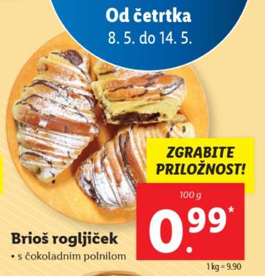 Brioš rogljiček