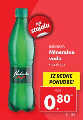 RADENSKA Mineralna voda