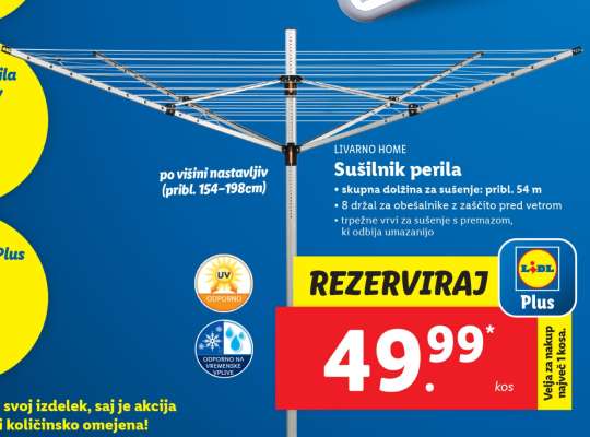LIVARNO HOME Sušilnik perila