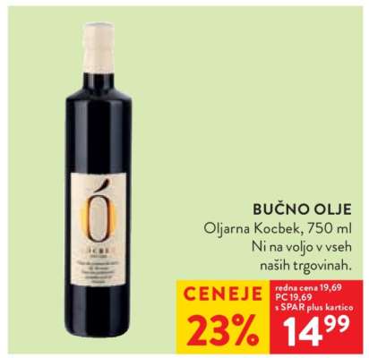 BUČNO OLJE