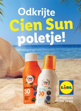 Lidl - Odkrijte Cien Sun poletje!