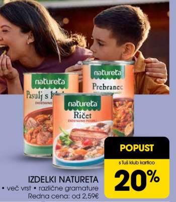 Izdelki Natureta