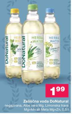 Zeliščna voda DoNatural