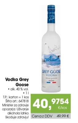 Vodka Grey Goose