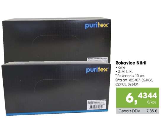 Rokavice nitril