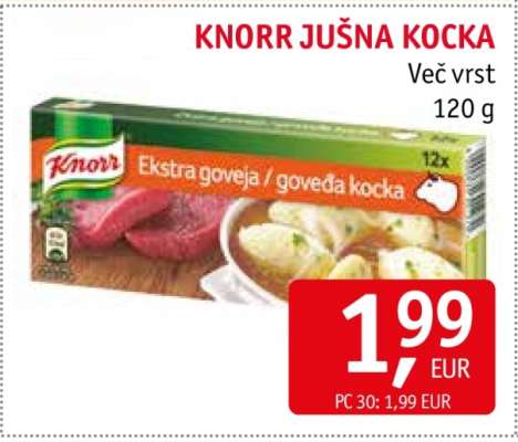KNORR JUŠNA KOCKA