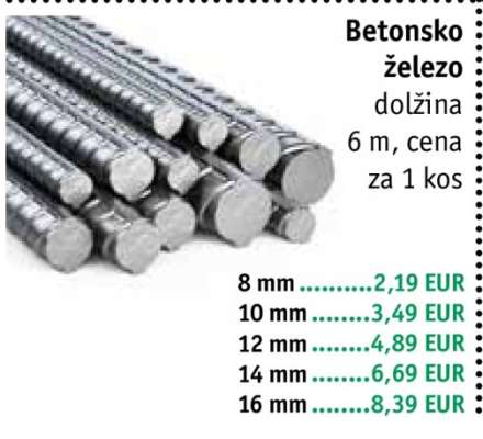 Betonsko železo 8 mm