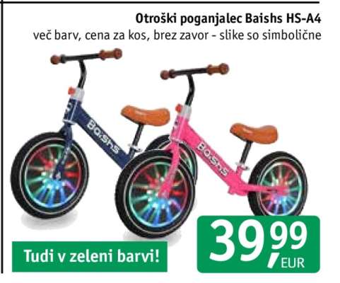 Otroški poganjalec Baishs HS-A4