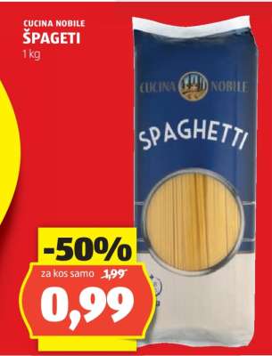 CUCINA NOBILE ŠPAGETI