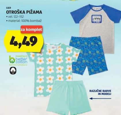 L&D Otroška Pižama