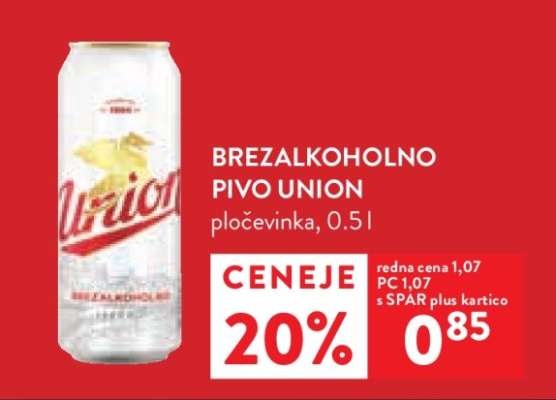 Brezalkoholno Pivo Union