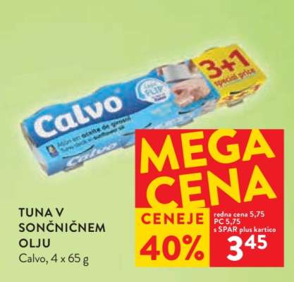 Tuna v sončničnem olju