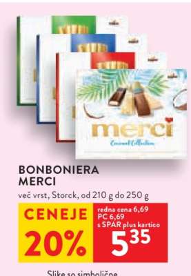 BONBONIERA MERCI