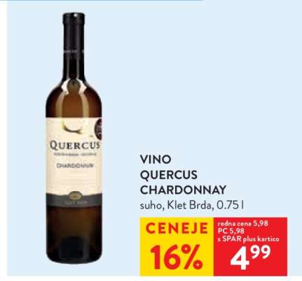 Vino Quercus Chardonnay