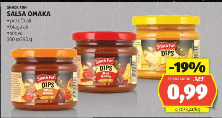 SNACK FUN SALSA OMAKA