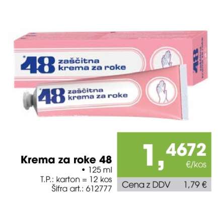 Krema za roke 48