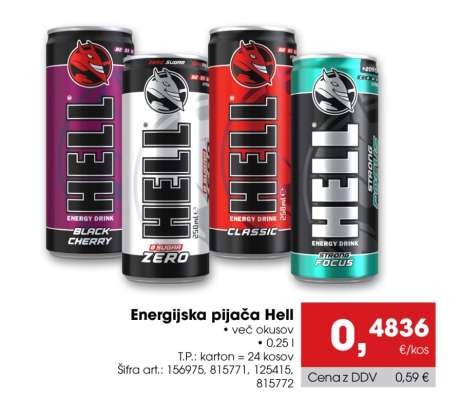 ENERGIJSKA PIJAČA HELL