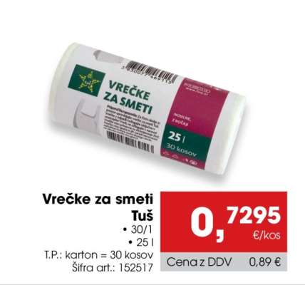 VREČKE ZA SMETI