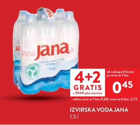Izvirska voda Jana