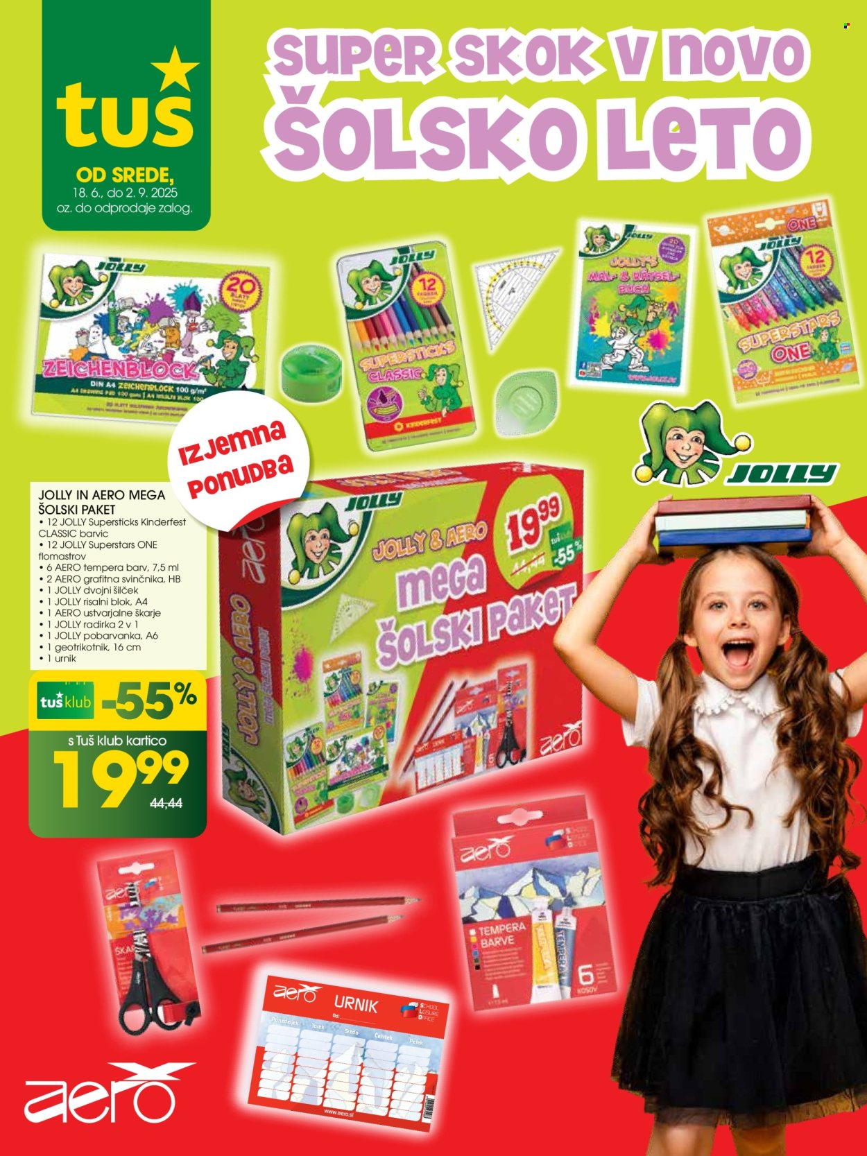 Tuš katalog - 18.06.2025 - 02.09.2025. Stran 1