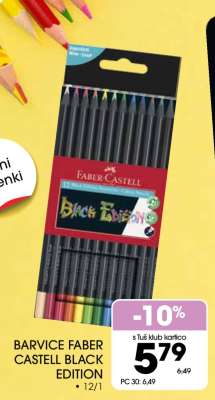 BARVICE FABER CASTELL BLACK EDITION