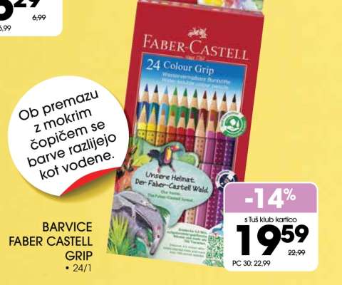 Barvice Faber Castell Grip