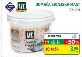 DOMAČA SVINJSKA MAST