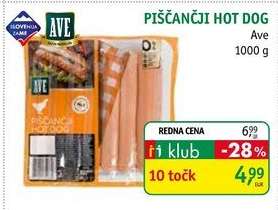 PIŠČANČJI HOT DOG